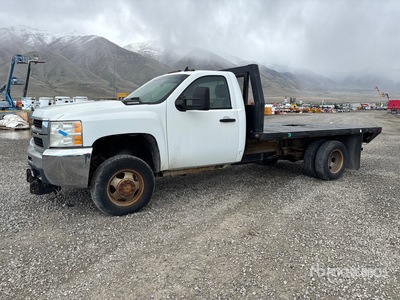 2008 Chevrolet Silverado 3500HD 4x4 Platte vrachtwagen