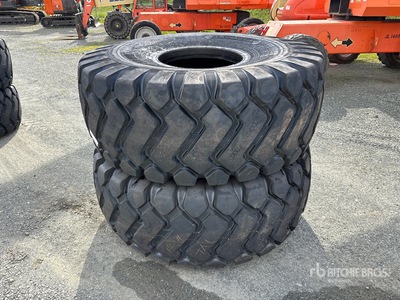 Quantity of (2) Tai Hao 29.5x25 Tires (Unused)