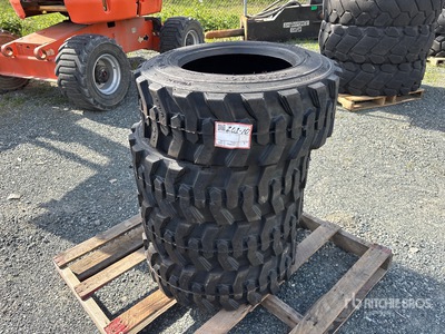 Quantity of (4) 10x16.5 Tires (Unused)