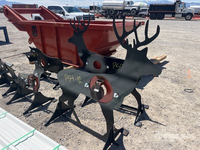 2025 Kit Containers AR500ATDEER Steel Shooting Target (Unused)