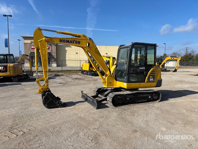 2020 Komatsu PC56-7 Mini Excavator