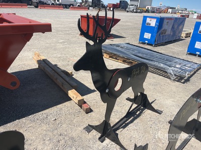 2025 Kit Containers AR500ATDEER Steel Shooting Target (Unused)