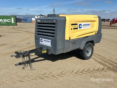 2018 Atlas Copco XATS400 400 cfm Mobile 42 L Air Compressor