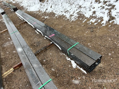 Quantity of 2025 Kit Containers STEEL 2 in x 6 in x 20 ft Square Tubing Tubo (Unused)