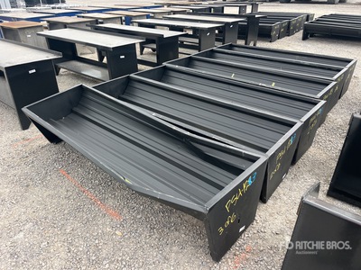 Quantity of (6) 2025 Kit Containers CF-90-V2025 90 in Livestock Feeder (Unused)