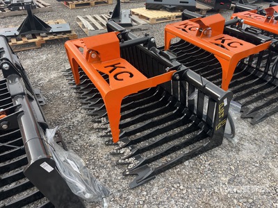 2025 Kit Containers QT-SG-S76-V3 76 in Skeleton Skid Steer Grapple (Unused)