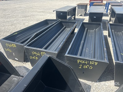 Quantity of (6) 2025 Kit Containers CF-90-V2025 Livestock Feeder (Unused)