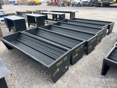 Quantity of (6) 2025 Kit Containers CF-90-V2025 90 in Livestock Feeder (Unused)