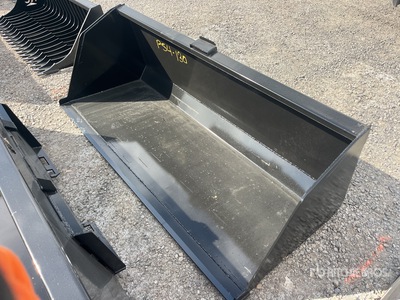 2025 Kit Containers QT-SNB-84 84 in Snow/Litter Skid Steer Bucket (Unused)