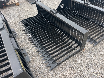 2025 Kit Containers QT-SB-L76-V3 76 in Skeleton Skid Steer Bucket (Unused)