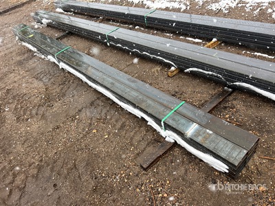 Quantity of 2025 Kit Containers STEEL 2 in x 6 in x 10 ft Square Tubing Tubo (Unused)