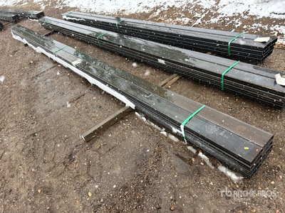 Quantity of 2025 Kit Containers STEEL 2 in x 6 in x 26 ft Square Tubing Tubo (Unused)
