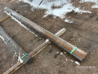 Quantity of 2025 Kit Containers STEEL Square Tubing Tubo (Unused)