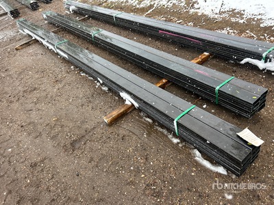 Quantity of 2025 Kit Containers STEEL 2 in x 5 in x 23 ft Square Tubing Tubo (Unused)