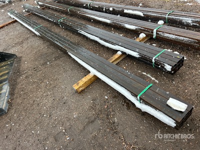 Quantity of 2025 Kit Containers STEEL Square Tubing Tubo (Unused)