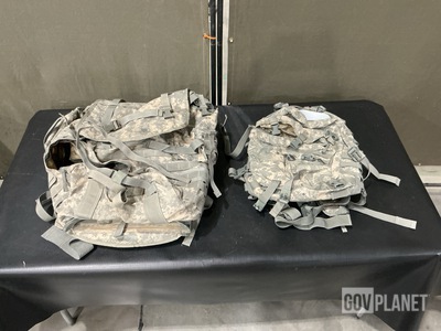 (16) Assault Packs & (10) Large Field Pack Sets