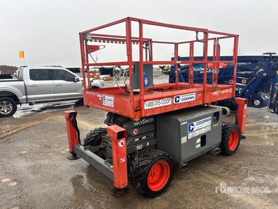 2018 Skyjack SJ6826 RT 4x4 Diesel Scissor Lift