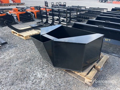 2025 Kit Containers QT-CB-075 Concrete Placement Skid Steer Bucket (Unused)