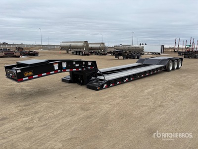 2025 Witzco Challenger Tri/A Double Drop Removable Gooseneck Remorque Surbaissée