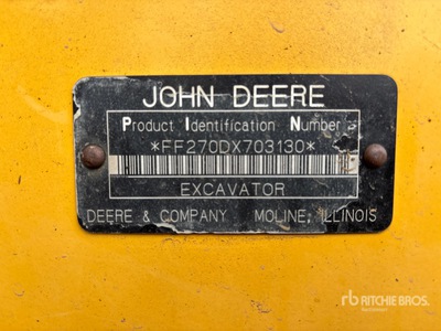 2006 John Deere 270D LC Escavatore cingolato