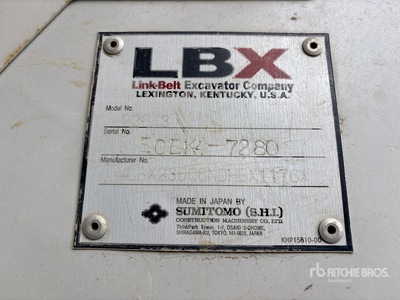 2014 Link-Belt 235X3 Excavadora de Cadenas