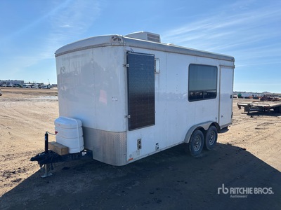 2012 Cargo Mate 16 ft T/A Enclosed Trailer