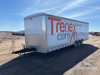 2018 Forest River 30 ft Tri/A Enclosed Trailer