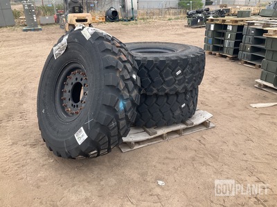 (3) 16.00R20 Tires w/Wheels