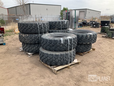 (10) Goodyear 16.00R20 Tires