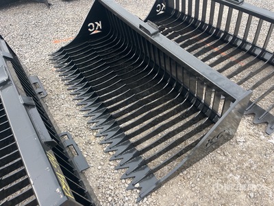 2025 Kit Containers QT-SB-H72-F 72 in Skeleton Skid Steer Bucket (Unused)