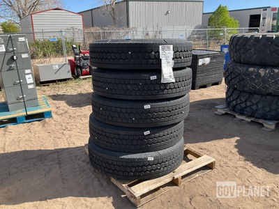 (5) Assorted 11R22.5 Tiires