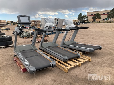 (3) Matrix Ultimate Deck Treadmills