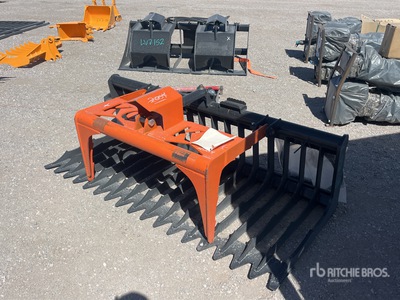 2025 Kit Containers QT-SG-S76-V3 76 in Skid Steer Grapple