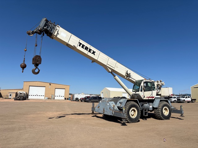 2002 Terex RT 555 55 ton 4x4 Rough Terrain Crane
