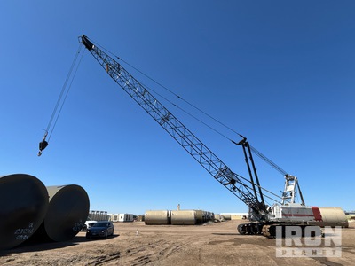1990 Link-Belt LS-218H 100 ton Gru tralicciata cingolata