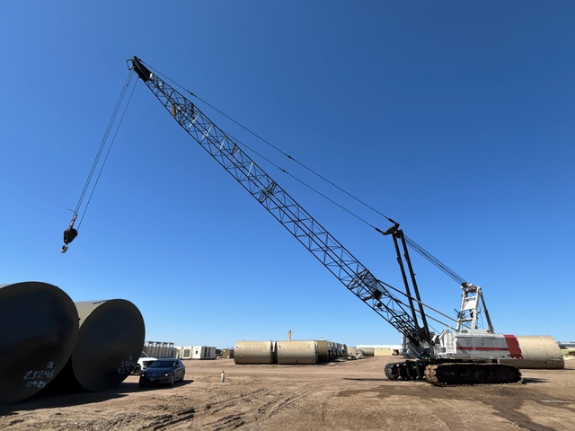 1990 Link-Belt LS-218H 100 ton Lattice-Boom Crawler Crane 1990 Link-Belt LS-218H 100 ton Lattice-Boom Crawler Crane