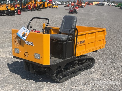 2026 SDLOOL J1500D Stand-On Crawler Mini Volteo sobre Orugas (Sin Usar) / Concrete Buggy (Unused)