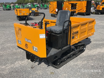 2026 SDLOOL J1500D Stand-On Crawler Mini Volteo sobre Orugas (Sin Usar) / Carretilla para hormigón (Unused)