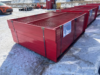 Quantity of (30) 8 ft x 6 ft Temporary bouw hek