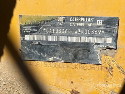 2009 Cat 336D L Tracked Excavator