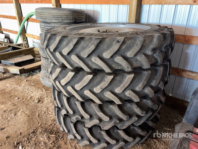 Quantity of (4) Michelin 380/90R46 Sprayer Tires - Fits Case IH Patriot 4440