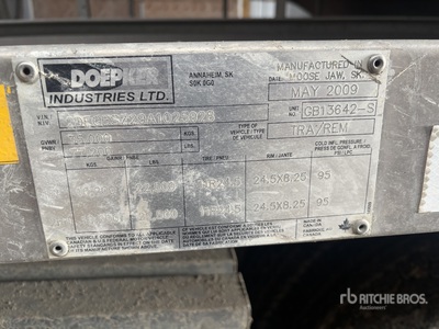 2010 Doepker T/A Grain Trailer