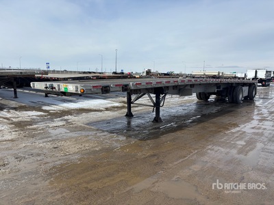 2000 Reitnouer 48 ft T/A Spread Axle Flatbed Trailer
