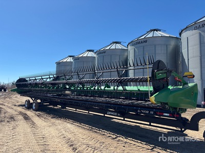 2024 John Deere HD50F 50 ft Flex Hinged Draper Tête de moissonneuse-batteuse