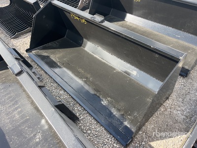 2025 Kit Containers QT-SNB-84 84 in Snow/Litter Skid Steer Bucket (Unused)