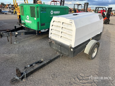 2017 Rotair D185T4F Mobile Air Compressor