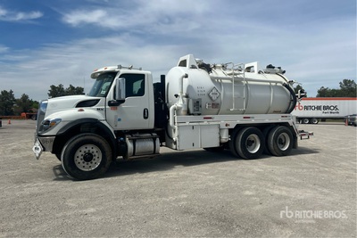 Keith Huber on 2021 International HV607 6x4 Vacuum Tanker Truck