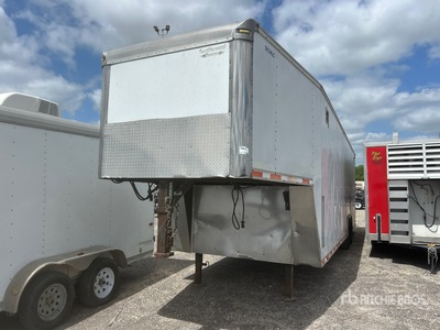 2012 Auma 35 ft T/A Gooseneck Enclosed Trailer