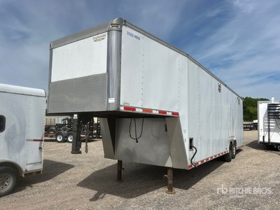 2011 Forest River 34 ft T/A Gooseneck Enclosed Trailer