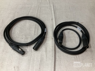 (22) Clear-Com CAB-XLR3F-XLR3M-F6 Cables